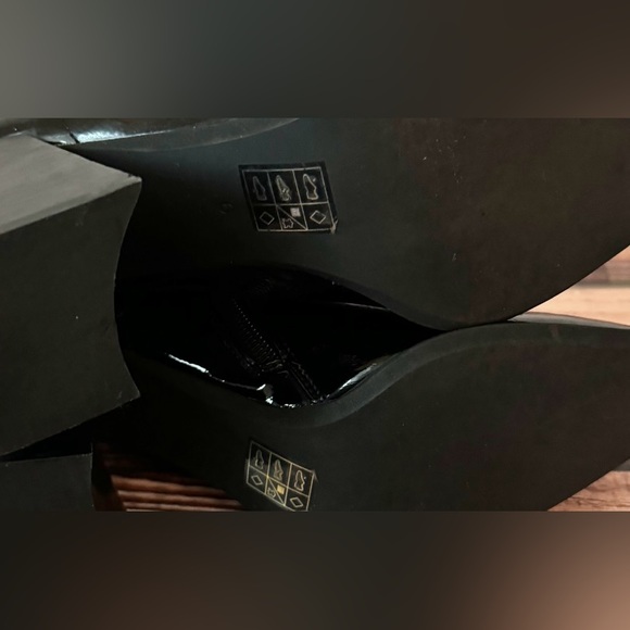 Jeffrey Campbell la siren black booties 6 - Picture 12 of 13